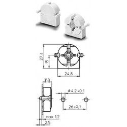101749 G13 T8 lampholder