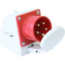 Seinapistik 3F 32A klapiga IP44 525-6d