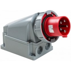 Seinapistik 3F 63A IP67 Power twist 535-6