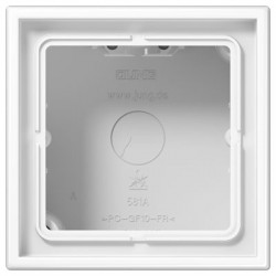 LS990 pinnapealne adapterkarp valge