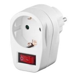 Adapter lülitiga 16A