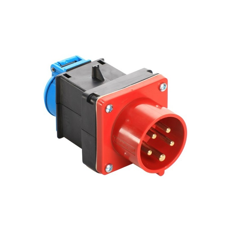 Adapter 400V 16A/230V IP44