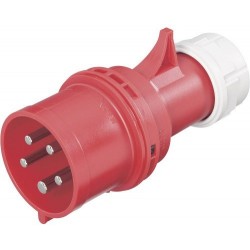 Pistik 3F 32A vahetatav faas Shark 7025-6