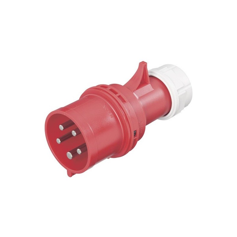 Pistik 3F 32A vahetatav faas Shark 7025-6