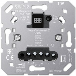 1712 DE 2-ne puutedimmer LED 2x3-50W