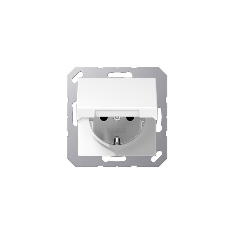 A500 / AS500 valge kaanega pistikupesa