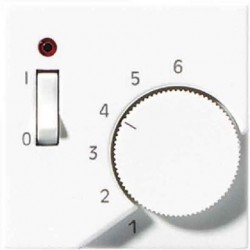 ATR231PL õhutermostaadi kate lülitiga valge