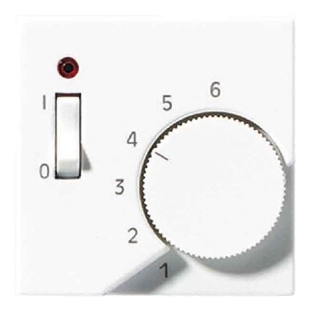 ATR231PL õhutermostaadi kate lülitiga valge