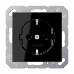 A series schucko socket black