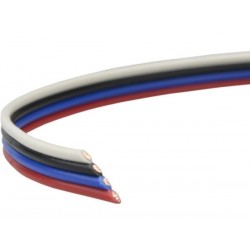 TLWY 4x0,35mm²  RGB kaabel