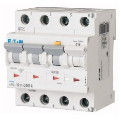mRB6 4P type-A RCD with overcurrent protection