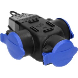 3-ne kummi jätkupesa 16A IP44