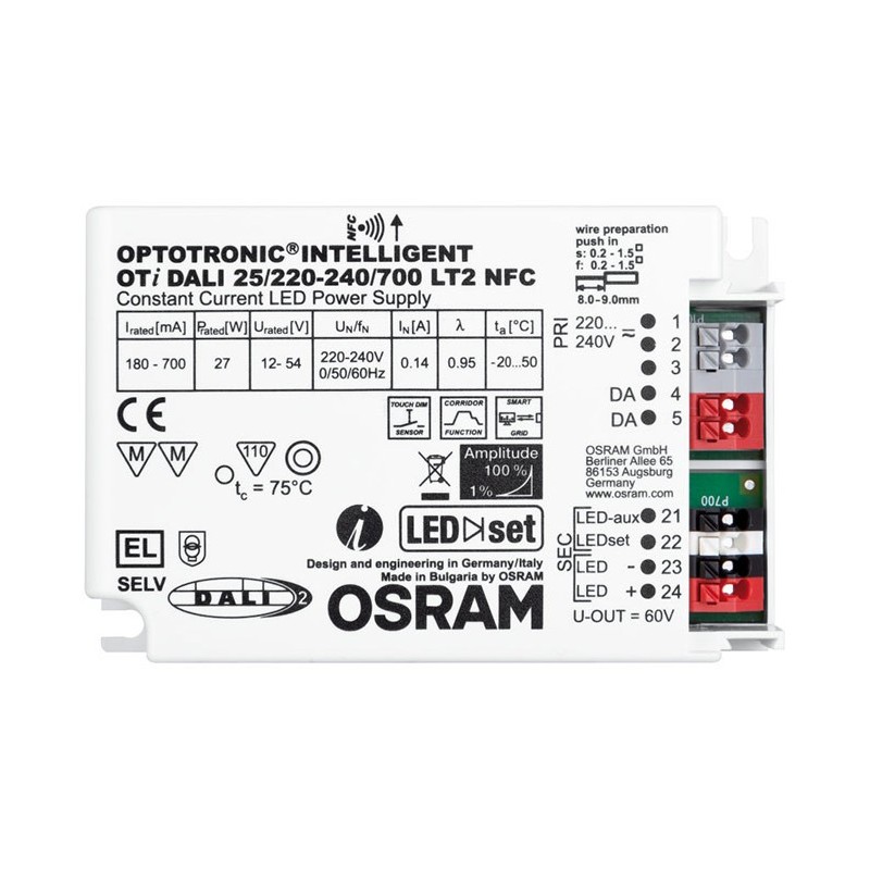 OTi DALI 25/220…240/700 LT2 NFC
