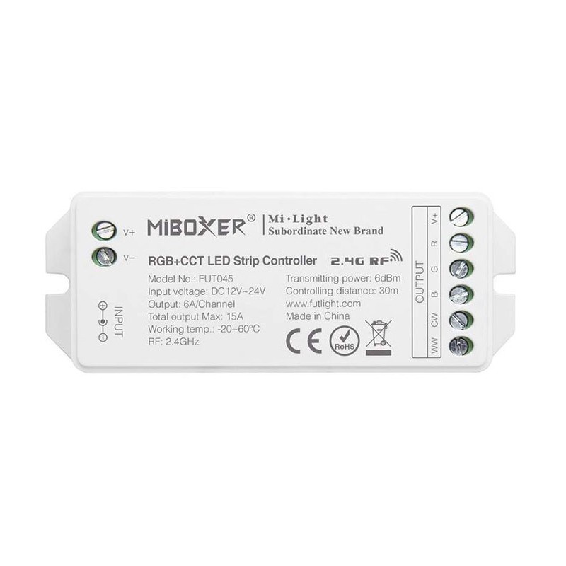 FUT045 Led riba dimmer 12-24V 15A RGB+CCT