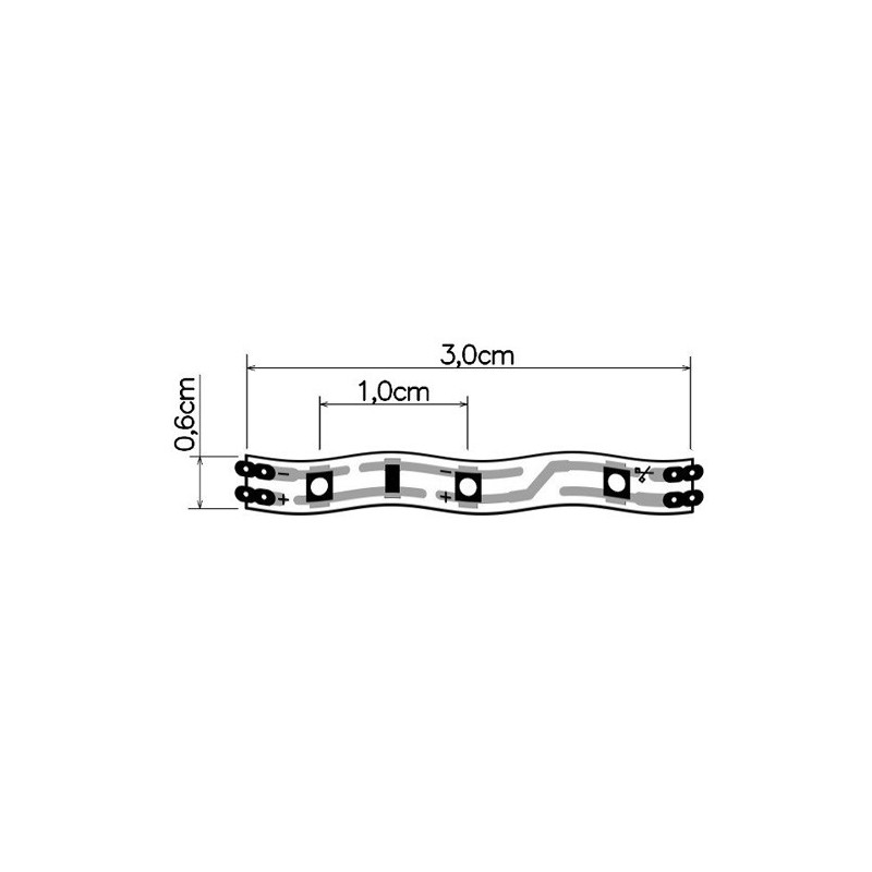 Slim Flexled 10 led riba