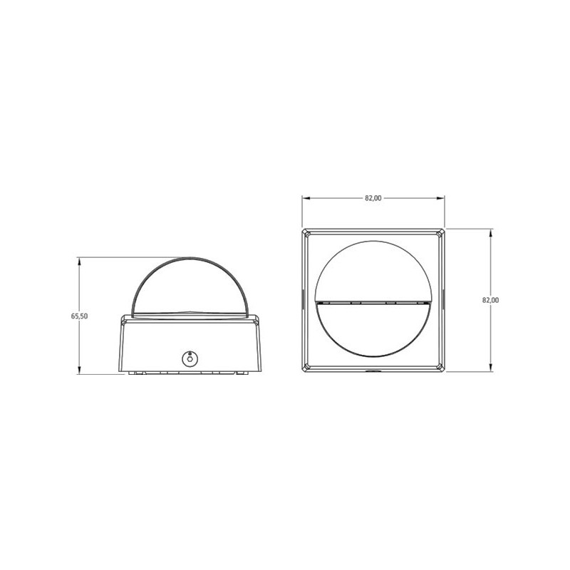 theLuxa R180 liikumisandur 180º IP55 2300W