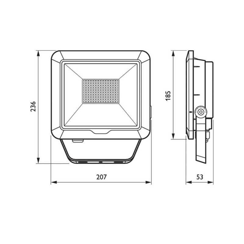 BVP105 prožektor 4500lm IP65