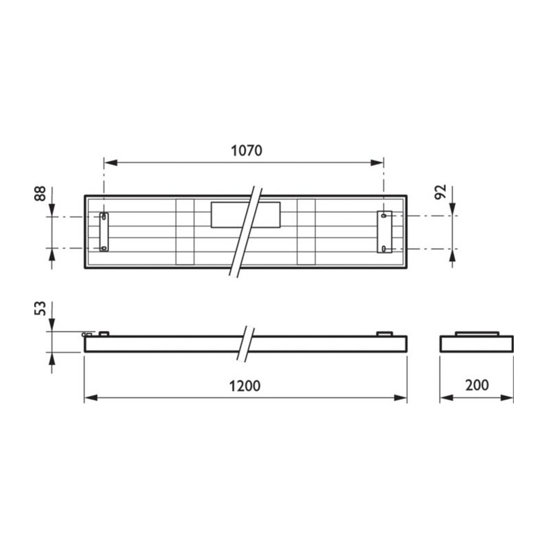 SM060C 120cm valgusti