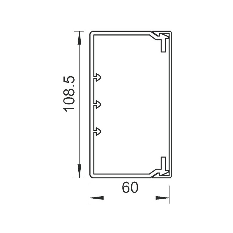 WDK 60110 60x110mm kaablikarbik