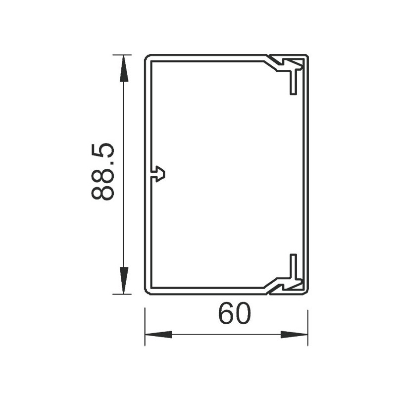 WDK 60090 60x90mm kaablikarbik