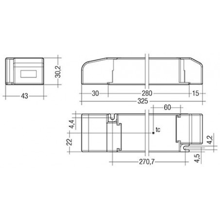 Driver LCA 150W 24V one4all SC PRE