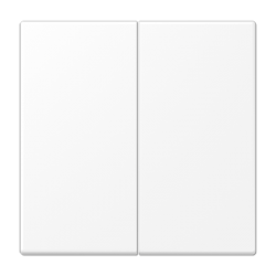 LS990 matt snow white 2-gang rocker