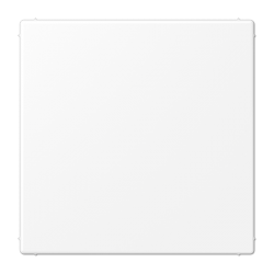 LS990 matt snow white blank center plate