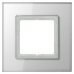 LS Plus valge klaas raamid