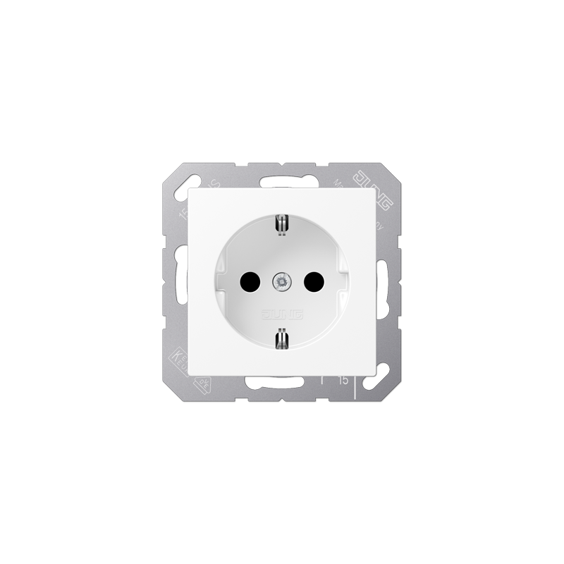 A seeria matt-valge pistikupesa