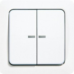 ST550 2-gang rocker center plate