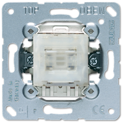 507TU 1-gang push switch insert 10A