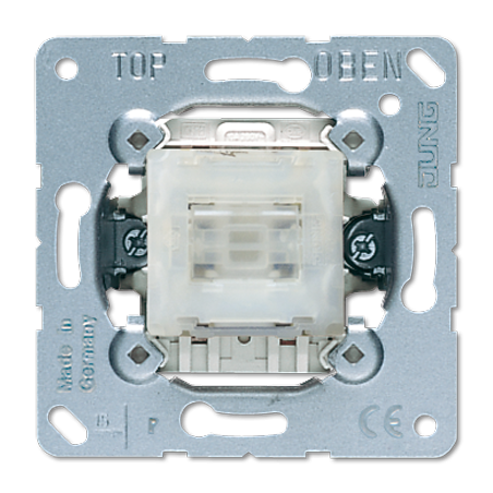 507TU 1-gang push switch insert 10A