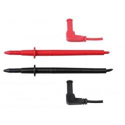 Mõõtejuhtmed viltu silikoon 0,75mm² 1,5m testrile Must/Punane