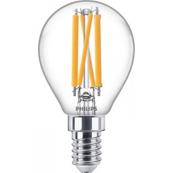 CLASSIC LEDLuster P45 E14 dimmable clear