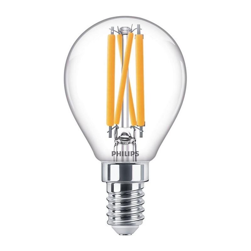 CLASSIC LEDLuster P45 E14 dimmable clear