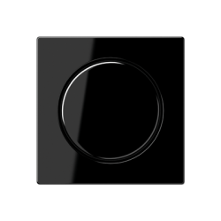 A1540 dimmer center plate black