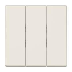 LS 993 BF 3-gang rocker ivory