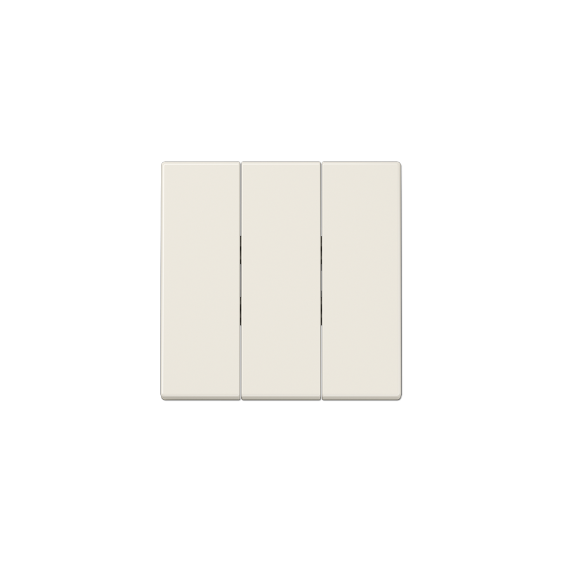 LS 993 BF 3-gang rocker ivory