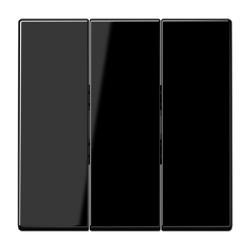 LS 993 BF 3-gang rocker black