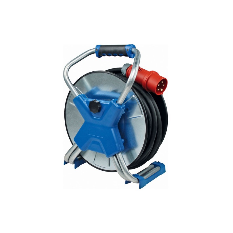 Metalltrummel Xperts 25m H07RN 5x2,5 5x16a + 2xSCHUKO IP44