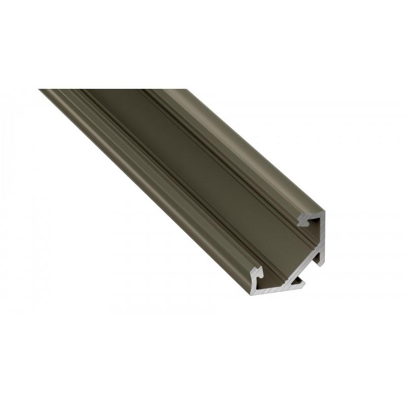 Profile C 17x17mm led nurgaprofiil