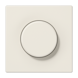 LS 1740 centre plate for rotary dimmer ivory