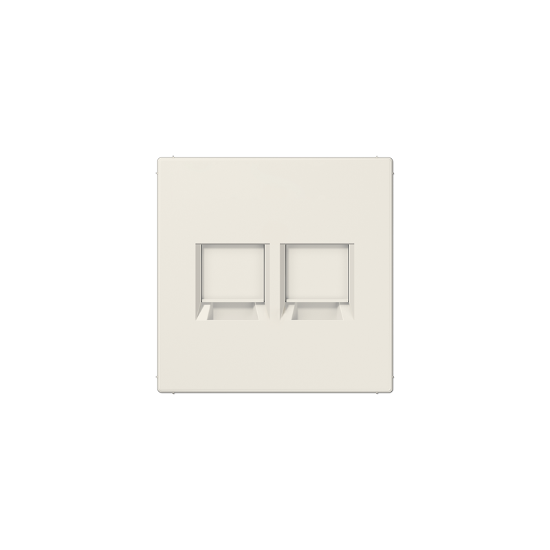 LS 1969-2 WE centre plate 2x keystone ivory