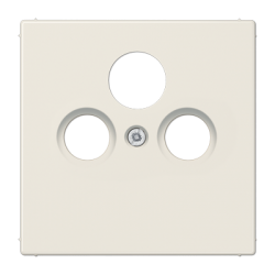 LS 990 SAT centre plate SAT-TV socket ivory