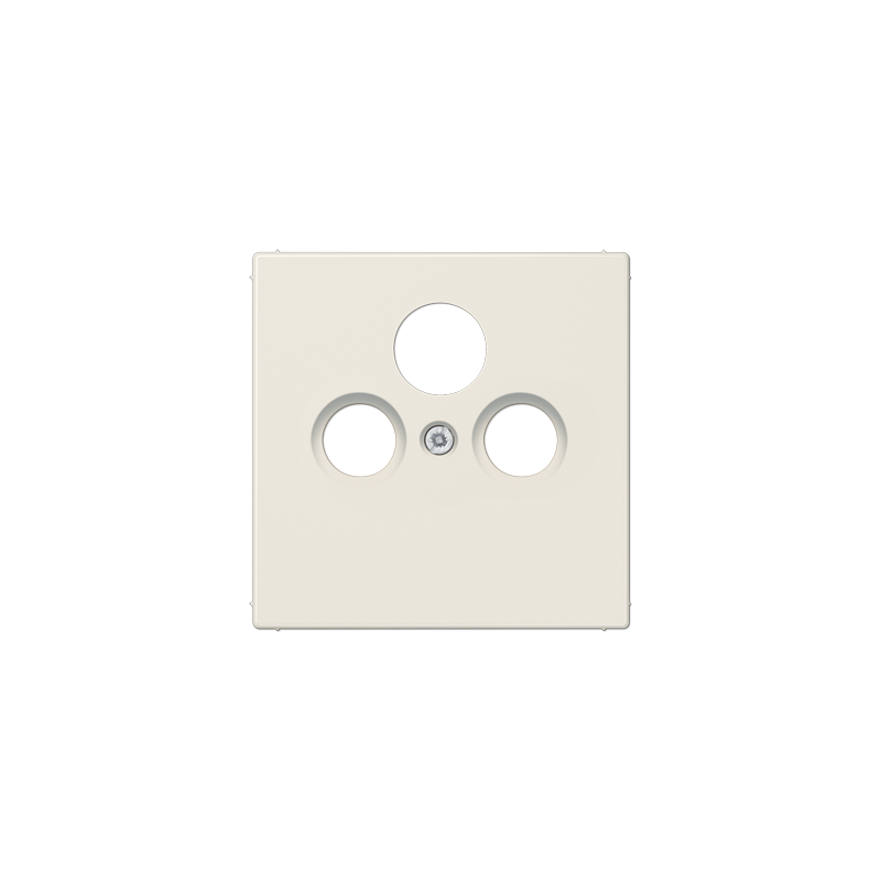 LS 990 SAT centre plate SAT-TV socket ivory