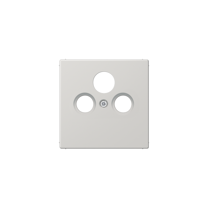 LS 990 SAT centre plate SAT-TV socket lightgray