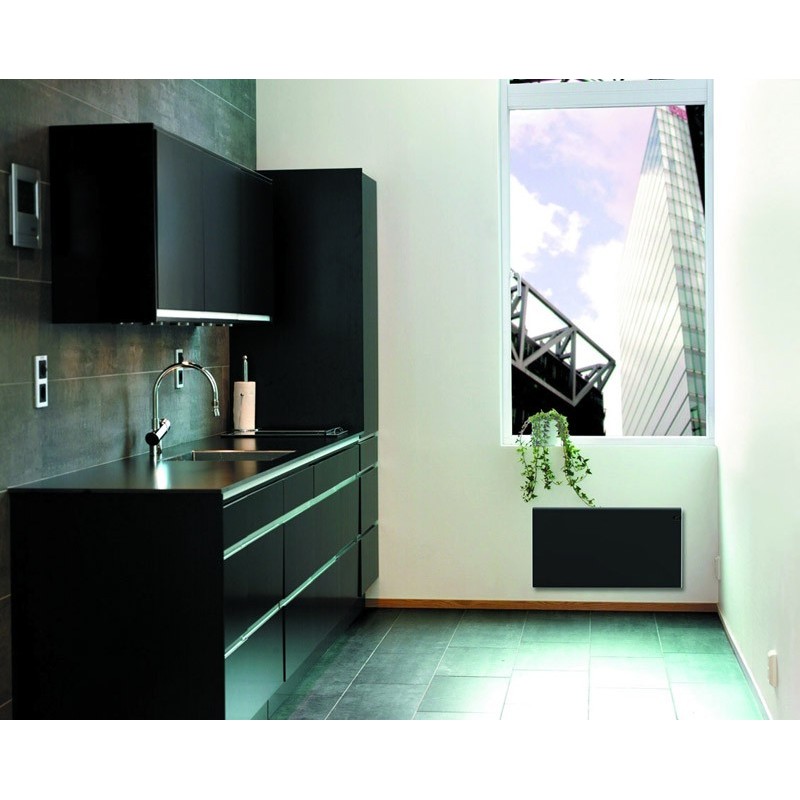 Neo NP panel heater Black