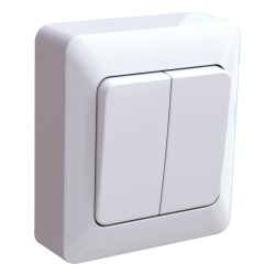 2-gang Switch Egant IP20