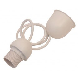 Lambijuhe pesaga valge E27 max 60W