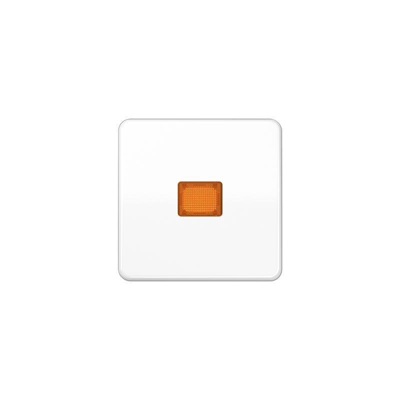 CD500 1-se lüliti kate valge